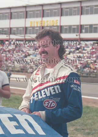Kyle Petty by car
